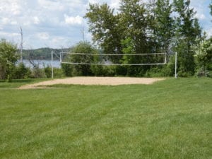 Stoney Volleyball court in Rec area P1000942 Stoney