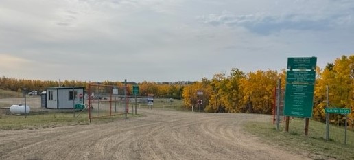 Warren photo Transfer Station entrance June 2023