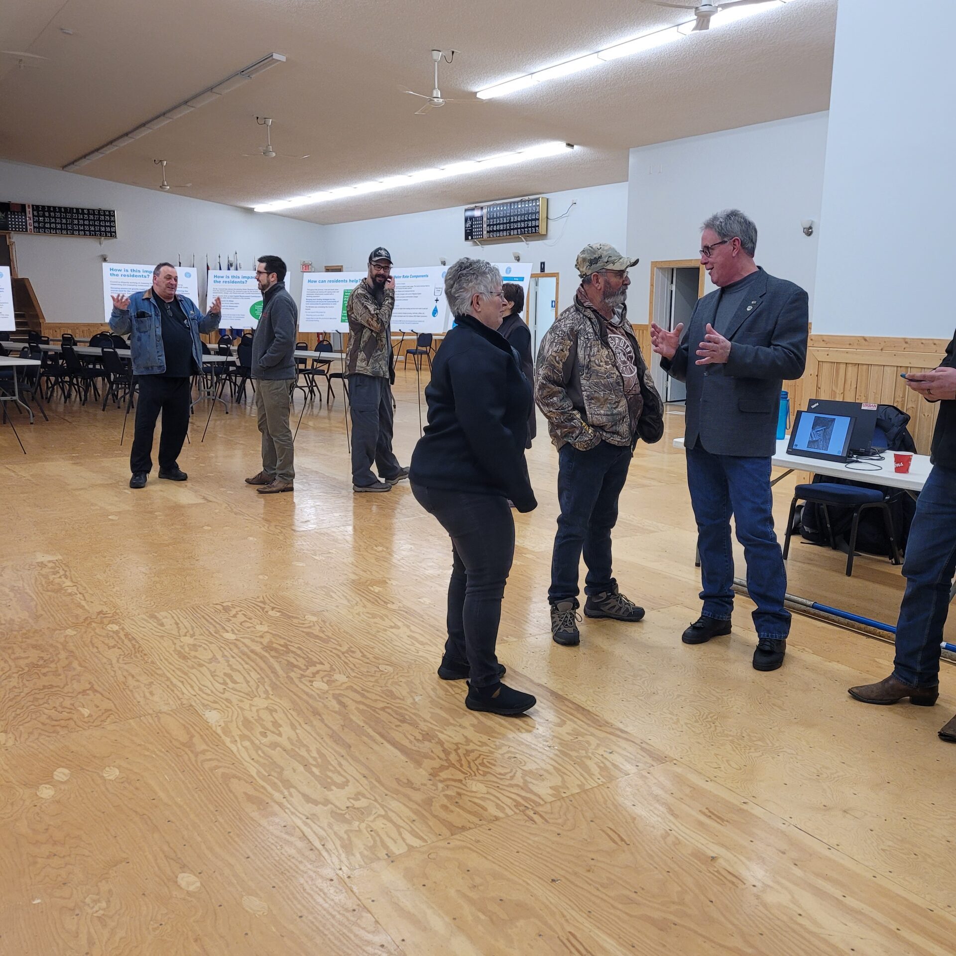 The County of St. Paul hosted an Open House on February 20, 2024, at the Mallaig Legion Hall for residents to learn more about the LAM Water project.