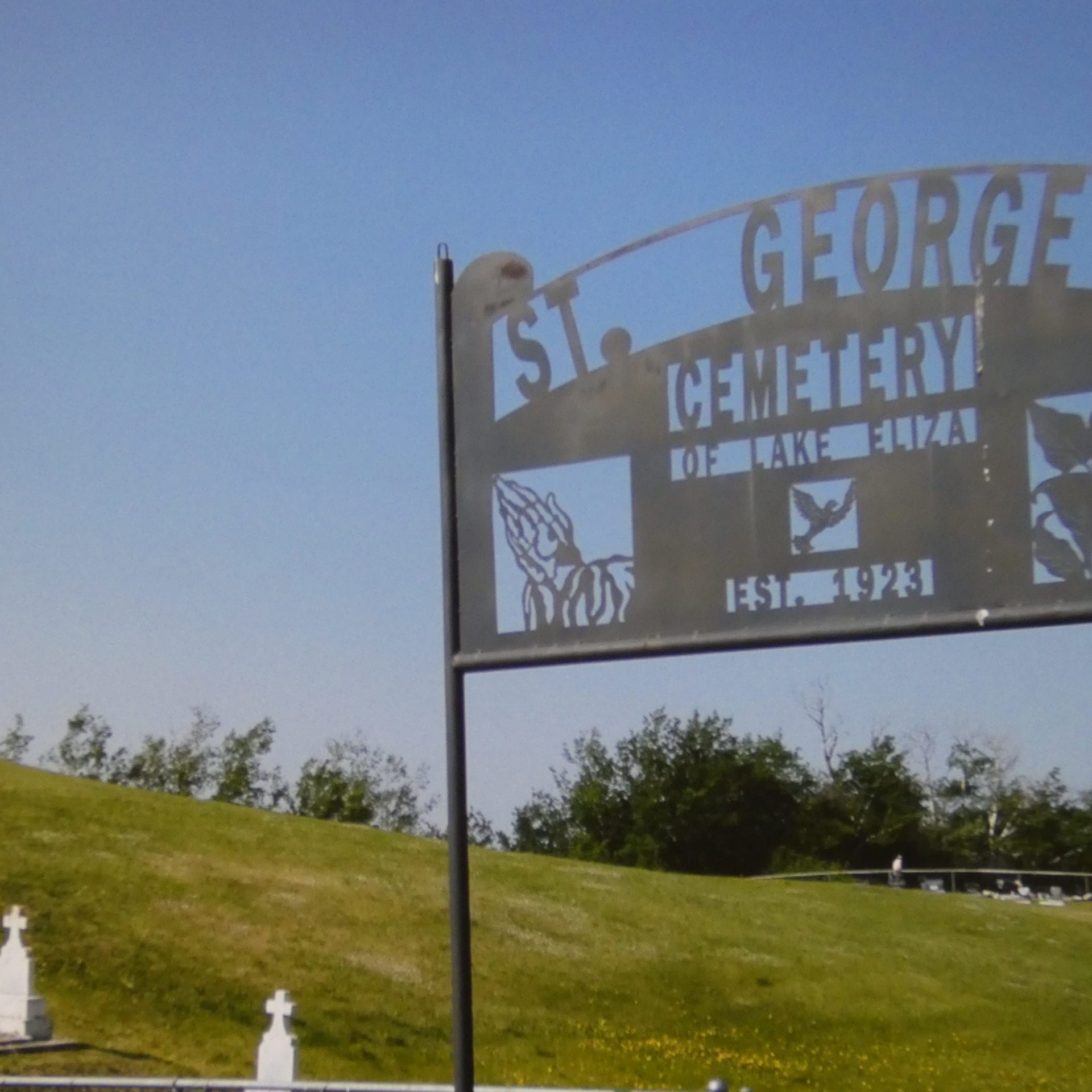 St Georges Cem sign P1000350